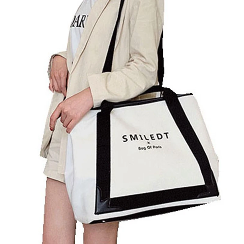 2020 new large capacity portable diagonal mummy canvas bag