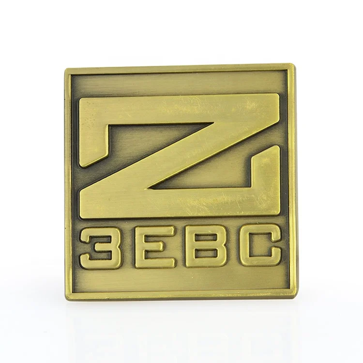 Factory Custom Gift And Award Sex Russia Sport Rectangle Royal Rugby Coin Medals