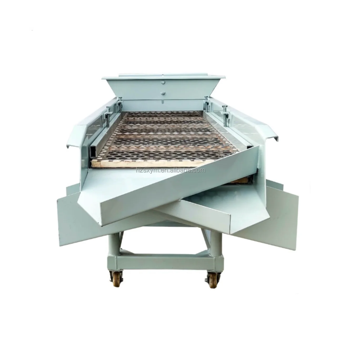 Factory Wholesale high efficiency Small  linear vibrating screen flour vibrating sieve