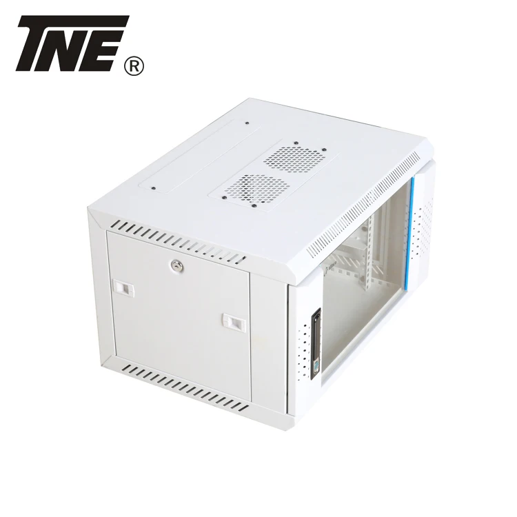 6U rack server cabinet  with glass door