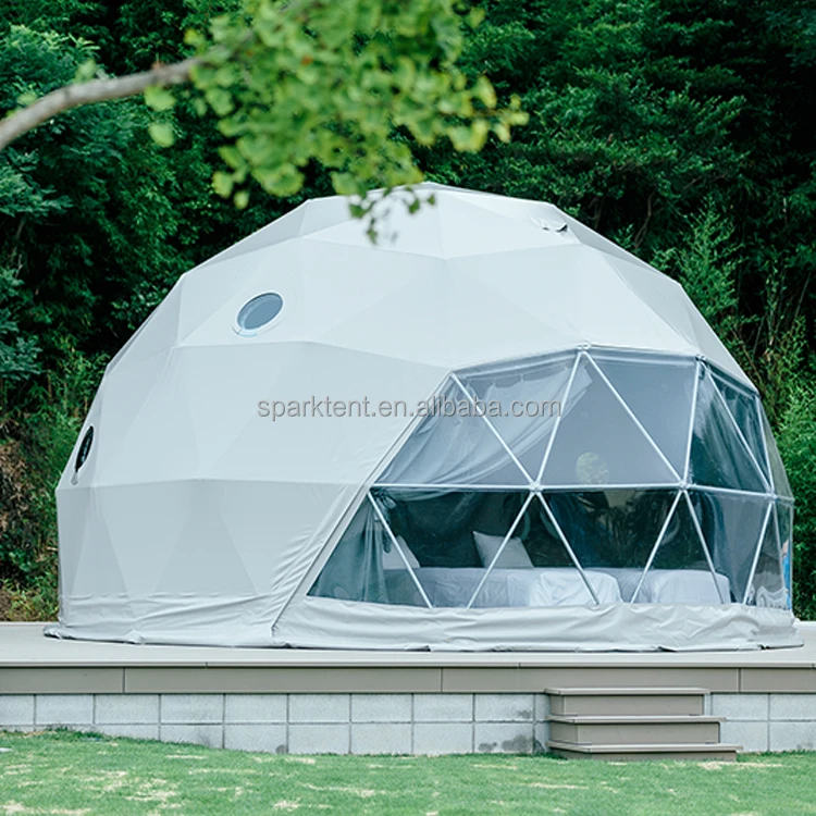 4m small outdoor garden dome igloo house tent with glass door