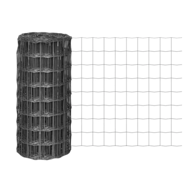 Heavy Duty Galvanized PVC Coated Holland Wire Mesh Euro Fence Pvc Coated Welded Wire Mesh Roll For Fence