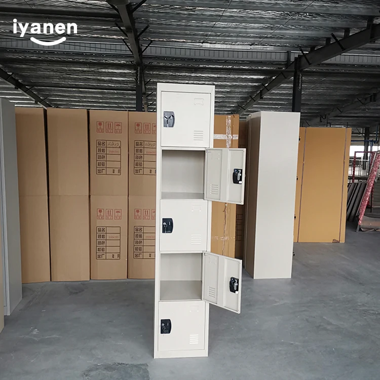 Металлический шкафчик для фитнеса Luoyang IYANEN портативный вертикальный металлический школьного спортзала с замком