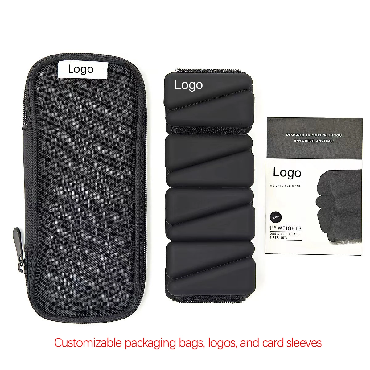 Factory Price Adjustable Wrist Weights-bearing Bracelet Leg Training Ankle Free Silicone Wrist Weights