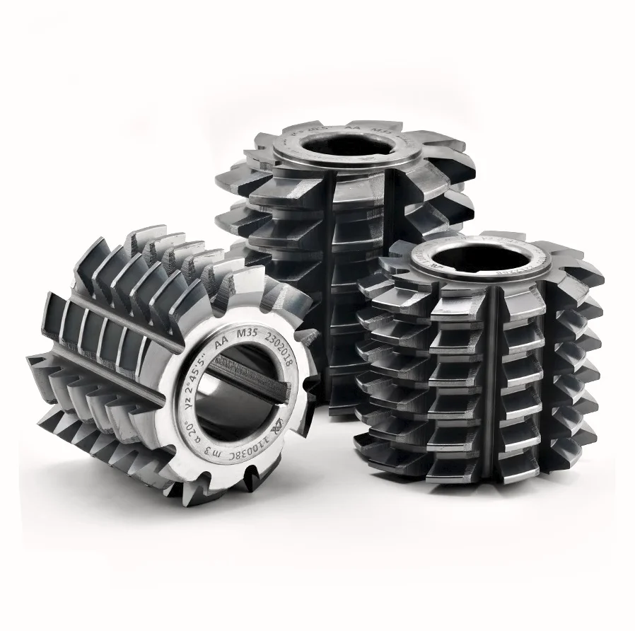 HSS M0.5/M35 Tin Coated 8m Single Start Timing Belt Pulley Gear Hob