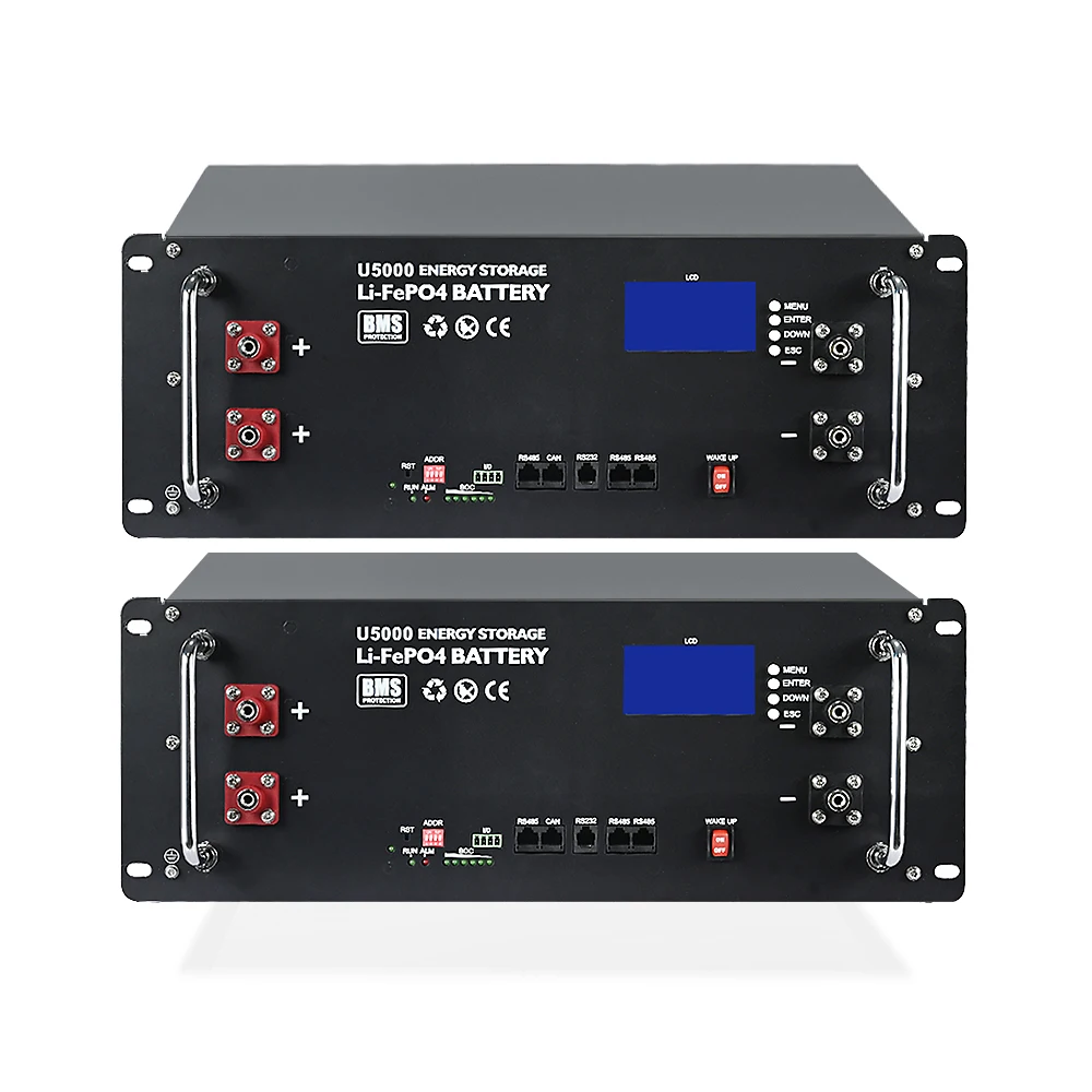 Home Energy Storage System 5kwh 10kwh 48v Lifepo4 Akku Lithium Ion Solar Battery 48v 100ah 200ah lithium iron phosphate battery