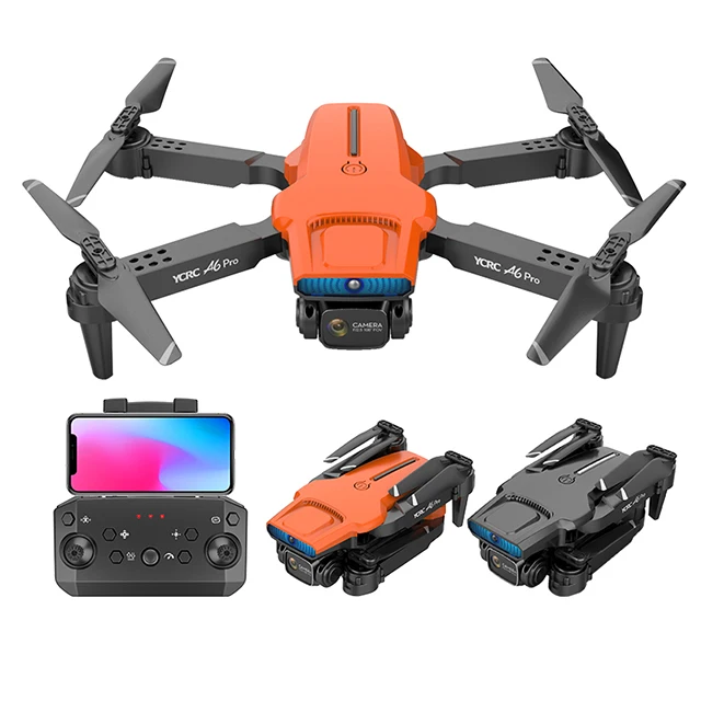 Новый R/C игрушка A6 PRO Электрический Регулируемый объектив для предотвращения препятствий оптический поток большой двигатель камеры Дрон