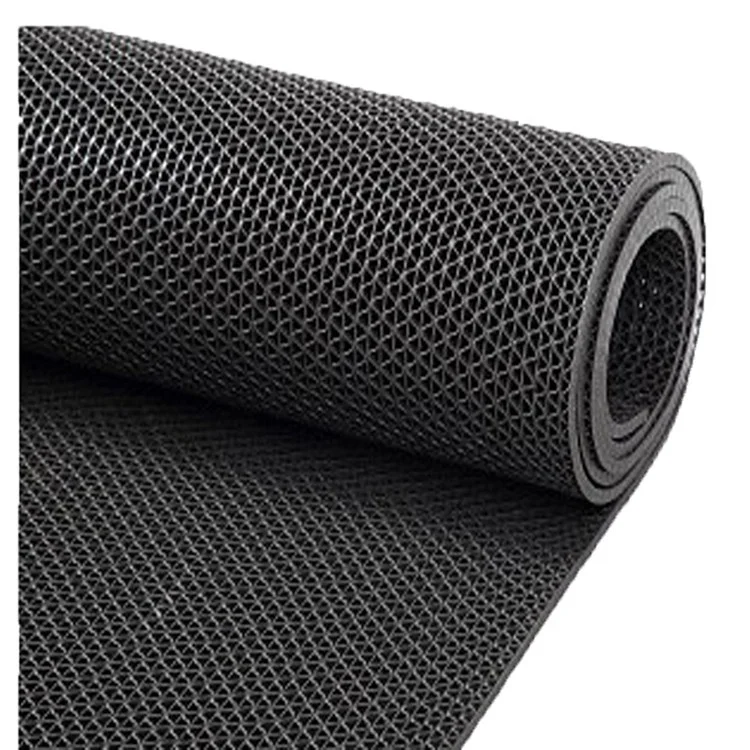 Premium S type non-slip doormat Hollow out design anti-shrinkage doormat