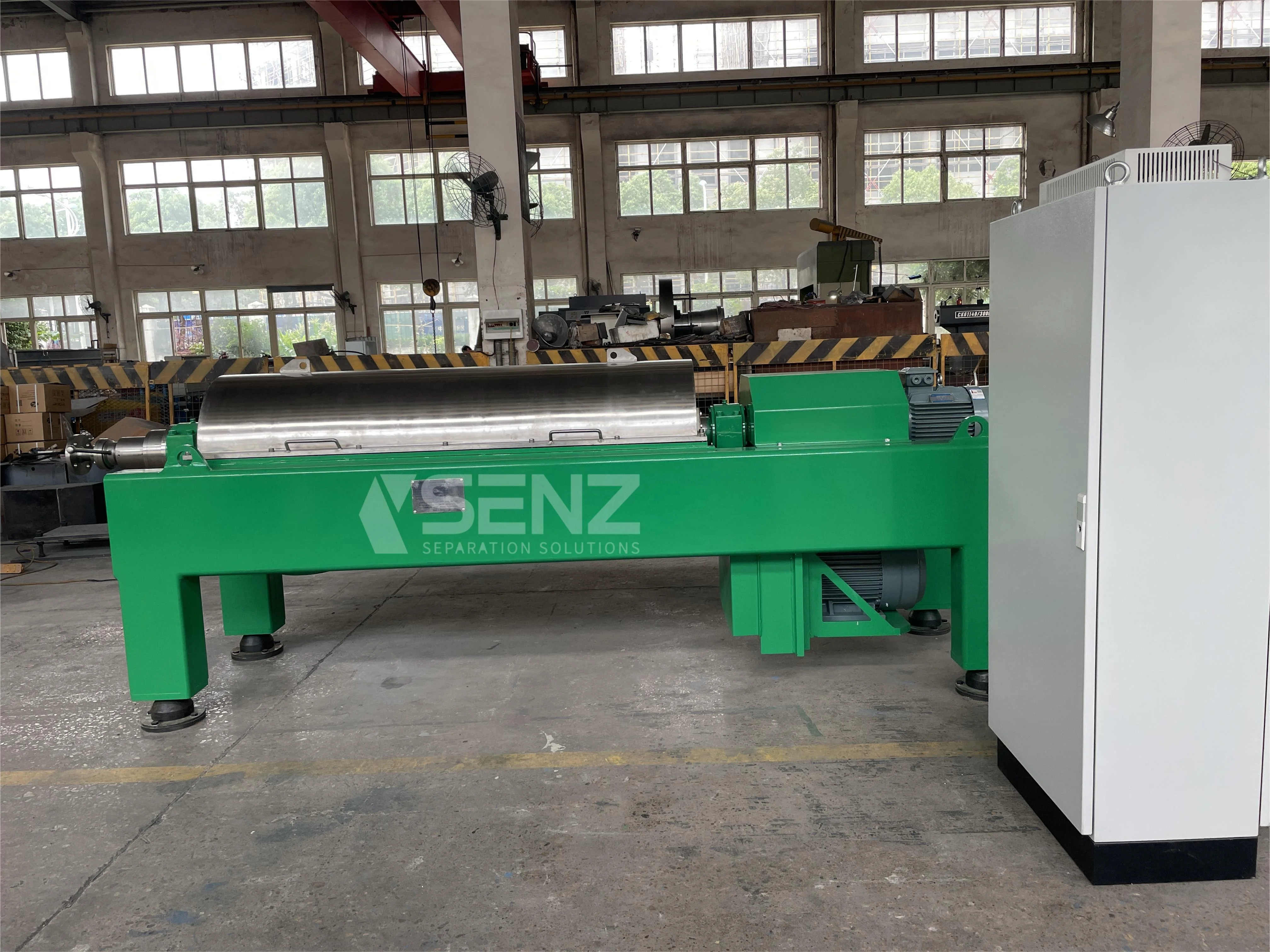 High Quality China Decanter Centrifuge manufacturer for Olive Oil Separation Oil filter Machine