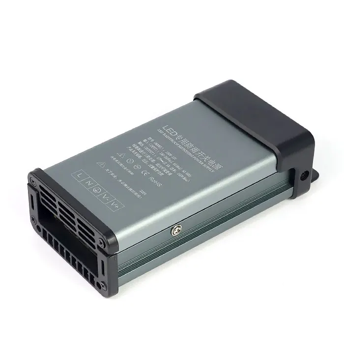outdoor rain proof 12v power adapter for led pixel light switching mode  power supply