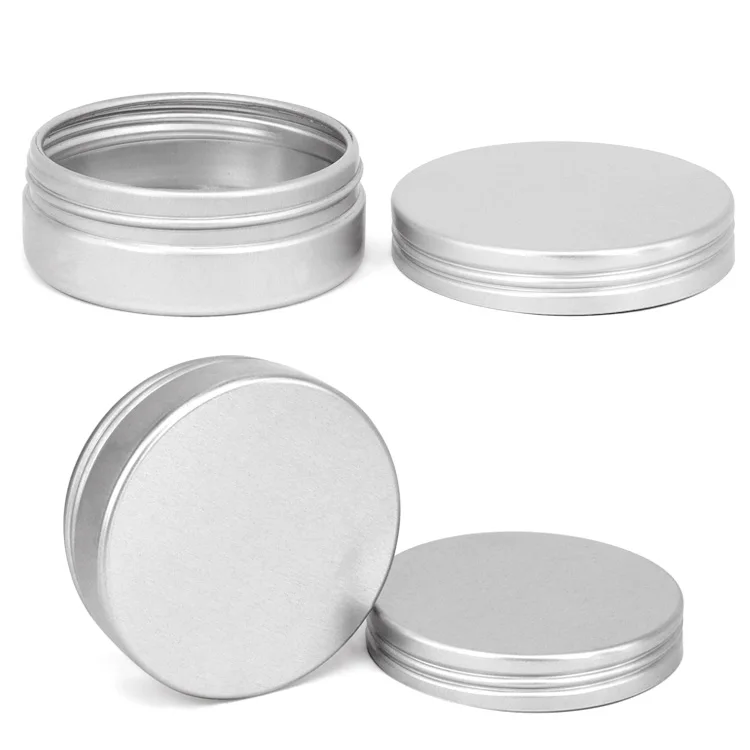 40g  custom small aluminum tin jar Aluminum-metal tin containers nice aluminum cans custom tin can
