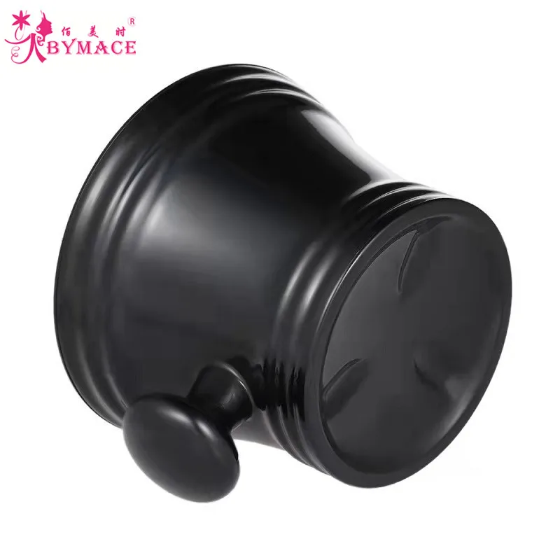 Оптовая продажа с фабрики пластиковая чаша для бритья под заказ мыла мужчин пены