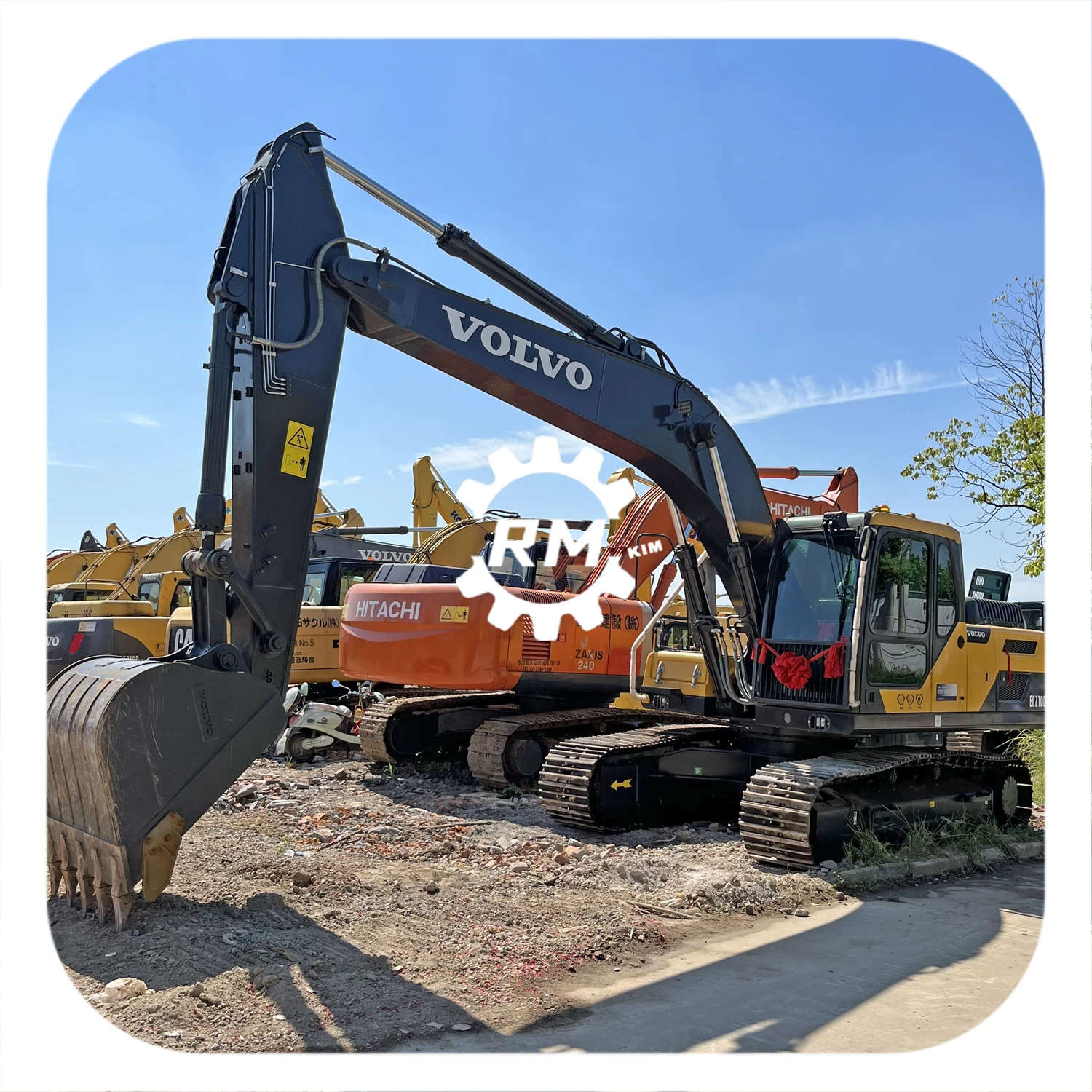 Высококачественный Подержанный двигатель volvo 210DL Volvo EC210 EC210b EC210D ec210 горячая Распродажа в наличии