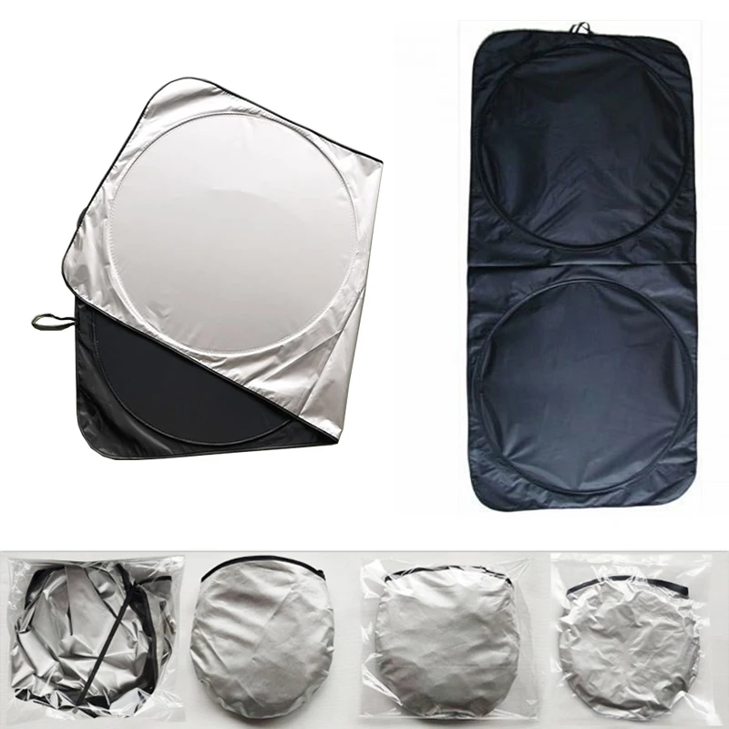 Foldable Car Window Sun Shade Sunshade Mesh Type