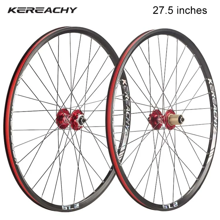KEREACHY ODM/OEM набор колес для велосипеда 27 5/29 дюймов комплект горного 8-10 скоростей дисковый тормоз 4 подшипника