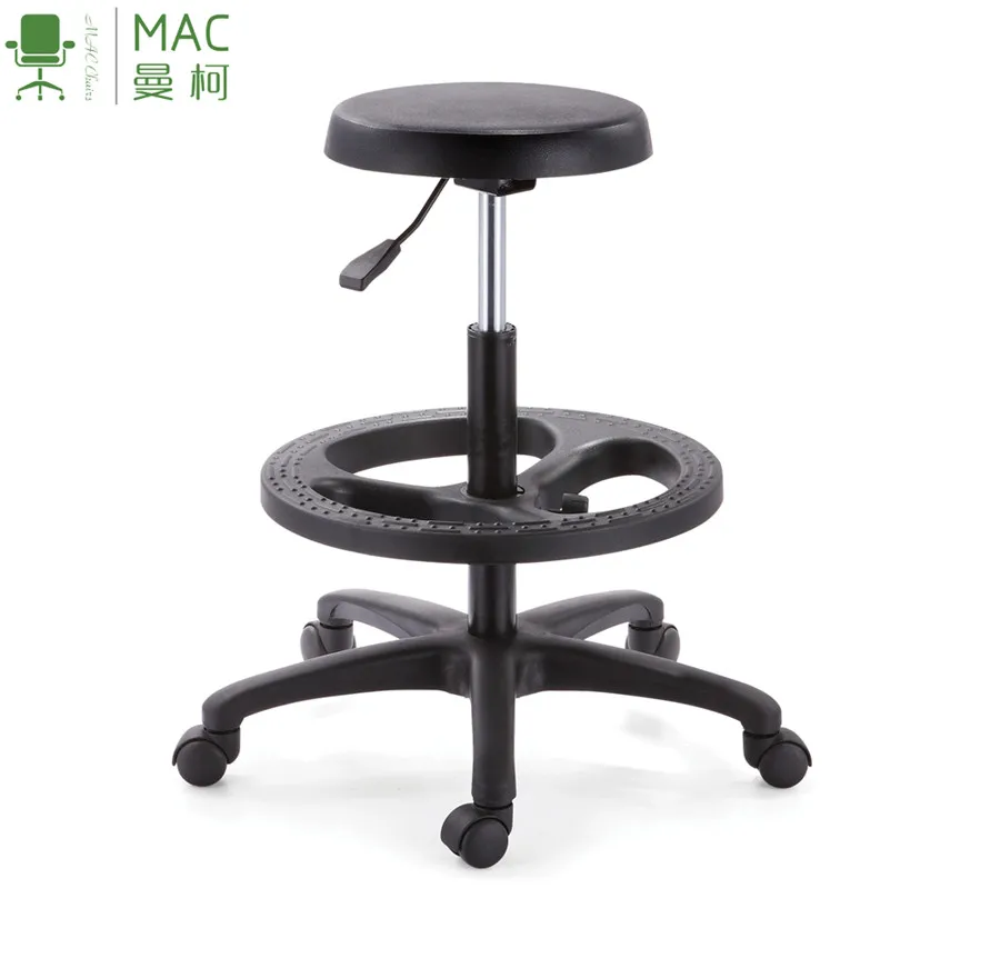 ESD Lab plastic stool silla de laboratorio medical stool saddle  PU lab chair commercial science lab stool tabouret laboratoire