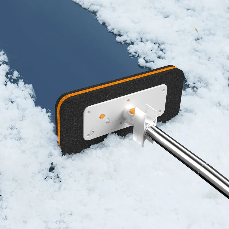 High Quality Household Car Shovel Snow Durable Plastic with Led Light Window Ice Scraper EVA For