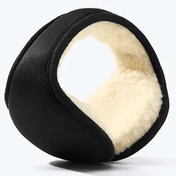 Fleece ear warmers earbag plush ear muffs cover winter warm ear protection earmuffs