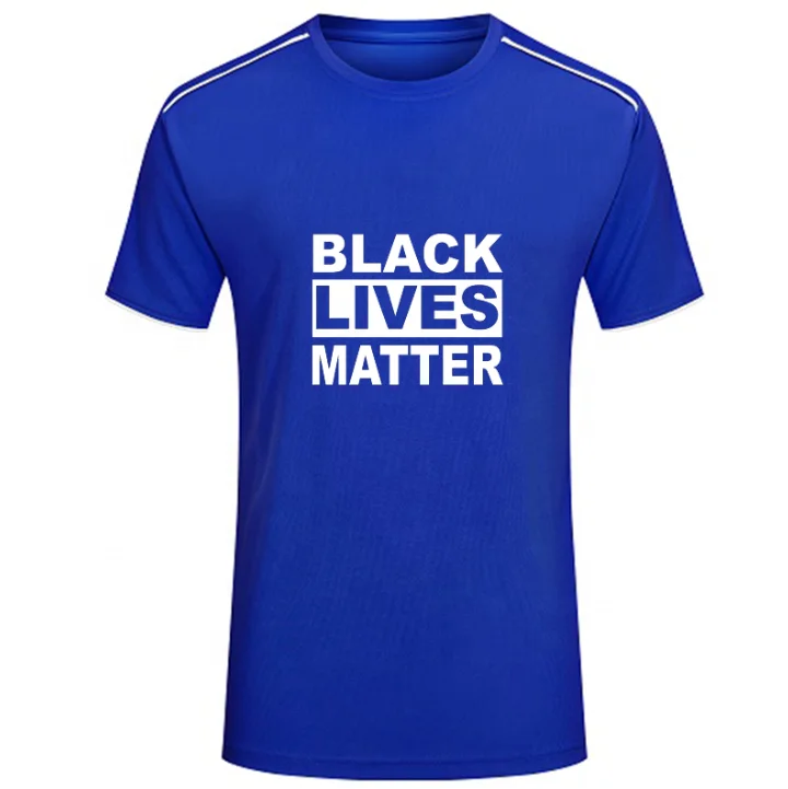 
Print on Demand T-shirt Custom Logo your Logo Black Lives Matter Blank T-shirt Customized Logo Shirt 