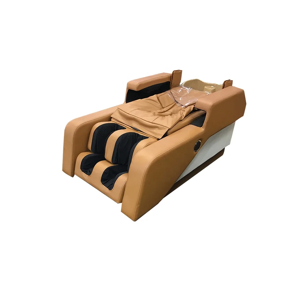 Newest OEM Design Cheapest Hair Salon  Hair salon equipment  For Hot Sale    with  bowl sink shampoo bed