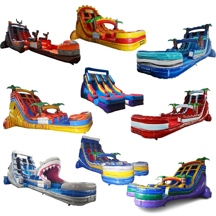 Commercial Jumpers inflatable water Slide commercial Children and Adults inflatable Slide for Sale