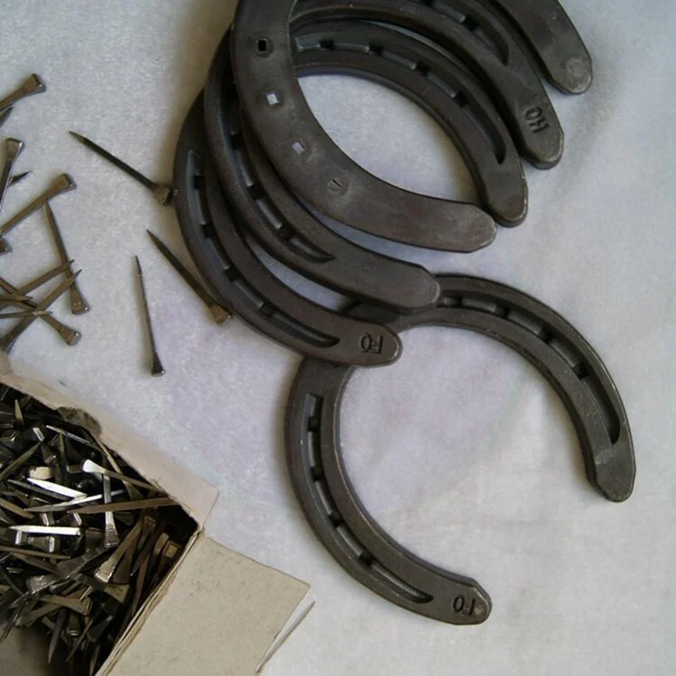 China factory direct supply wholesale  steel casting horseshoes products for horses