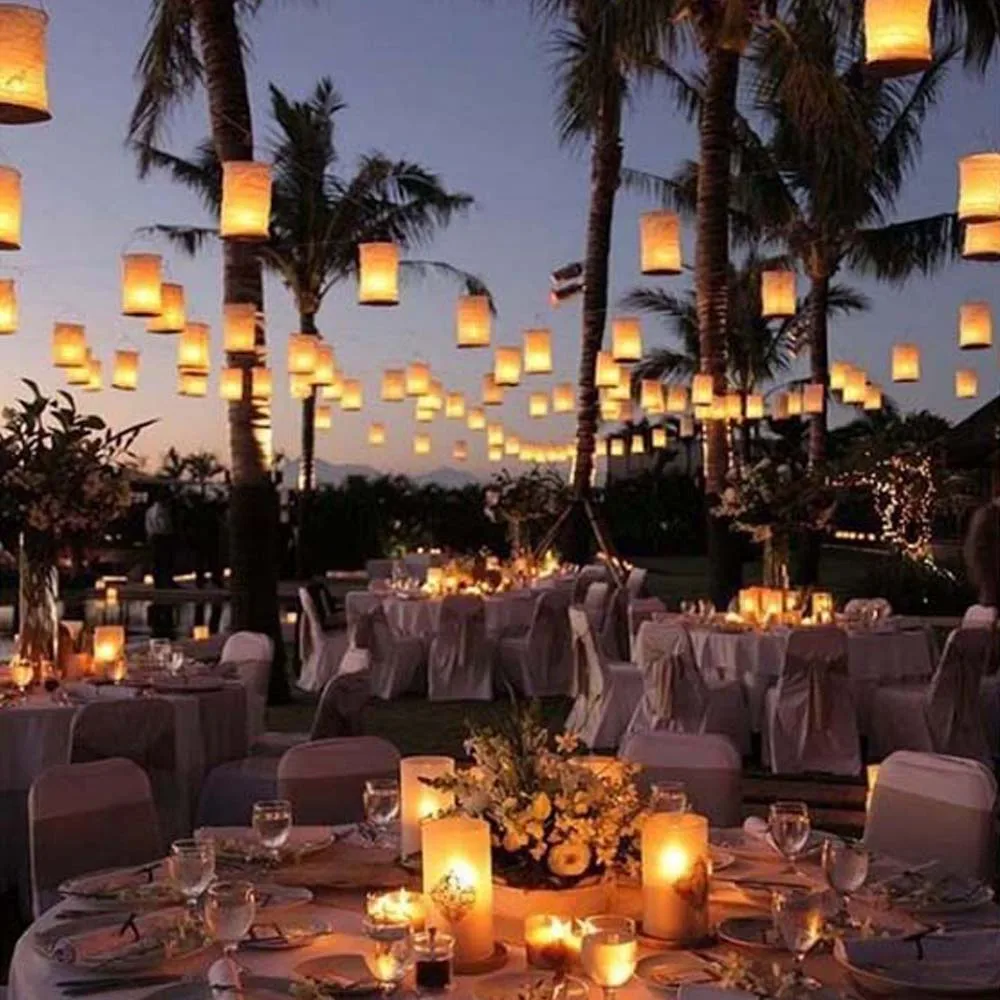 10*15cm White Hanging Cylinder Collapsible Paper Lantern with CR2032 Cell LED Light for Wedding Party Festival Decoration