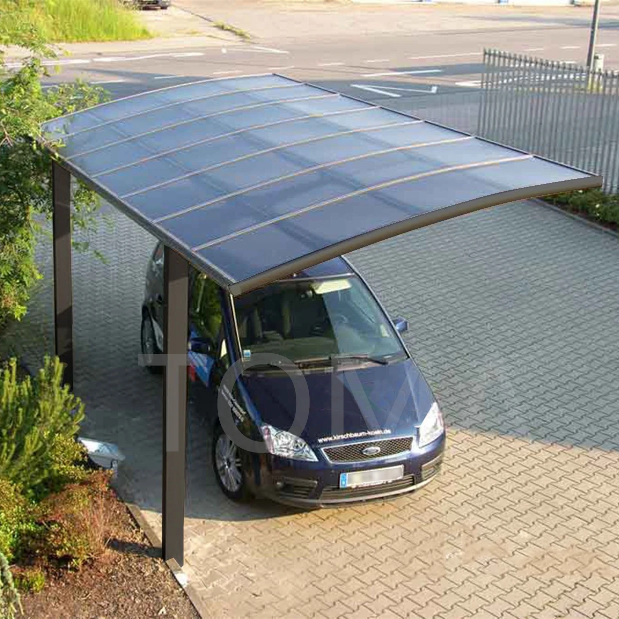 Customized Manufacturer Outdoor Aluminum Waterproof Balcony Patio Terrace Covering Awnings Garage Canopy Large Shelter Carport