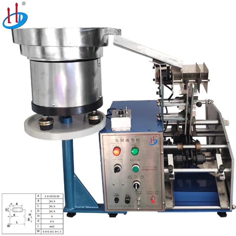 Factory Wholesale Automatic Bulk Band Combined ResistanceCustomizable Mold Forming Machine K Type