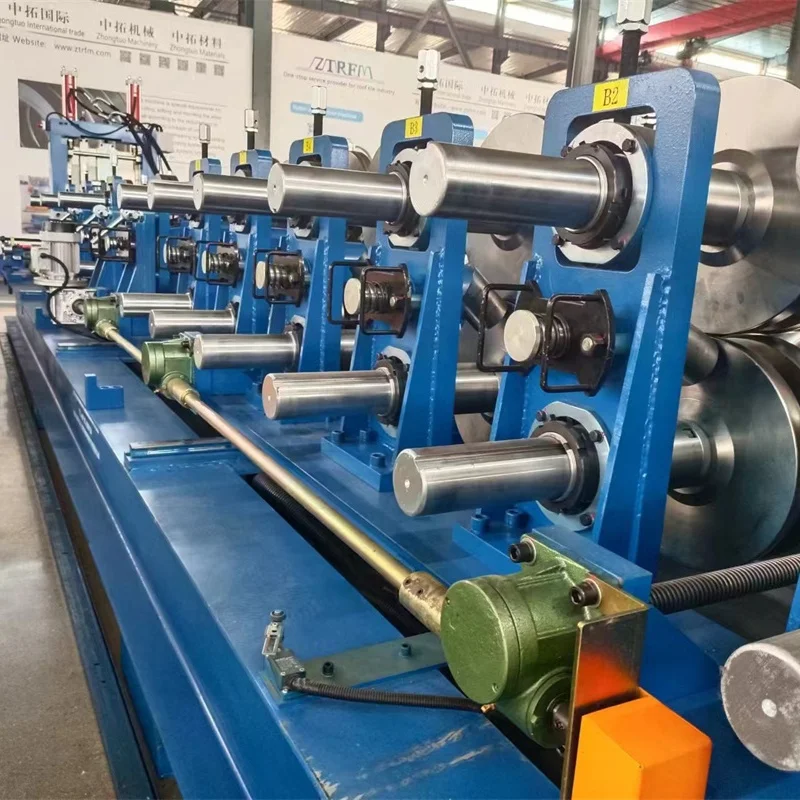 Quick Changeable CZ Purlin Roll Forming Machine CZ Purlin Construction Material Roll Former