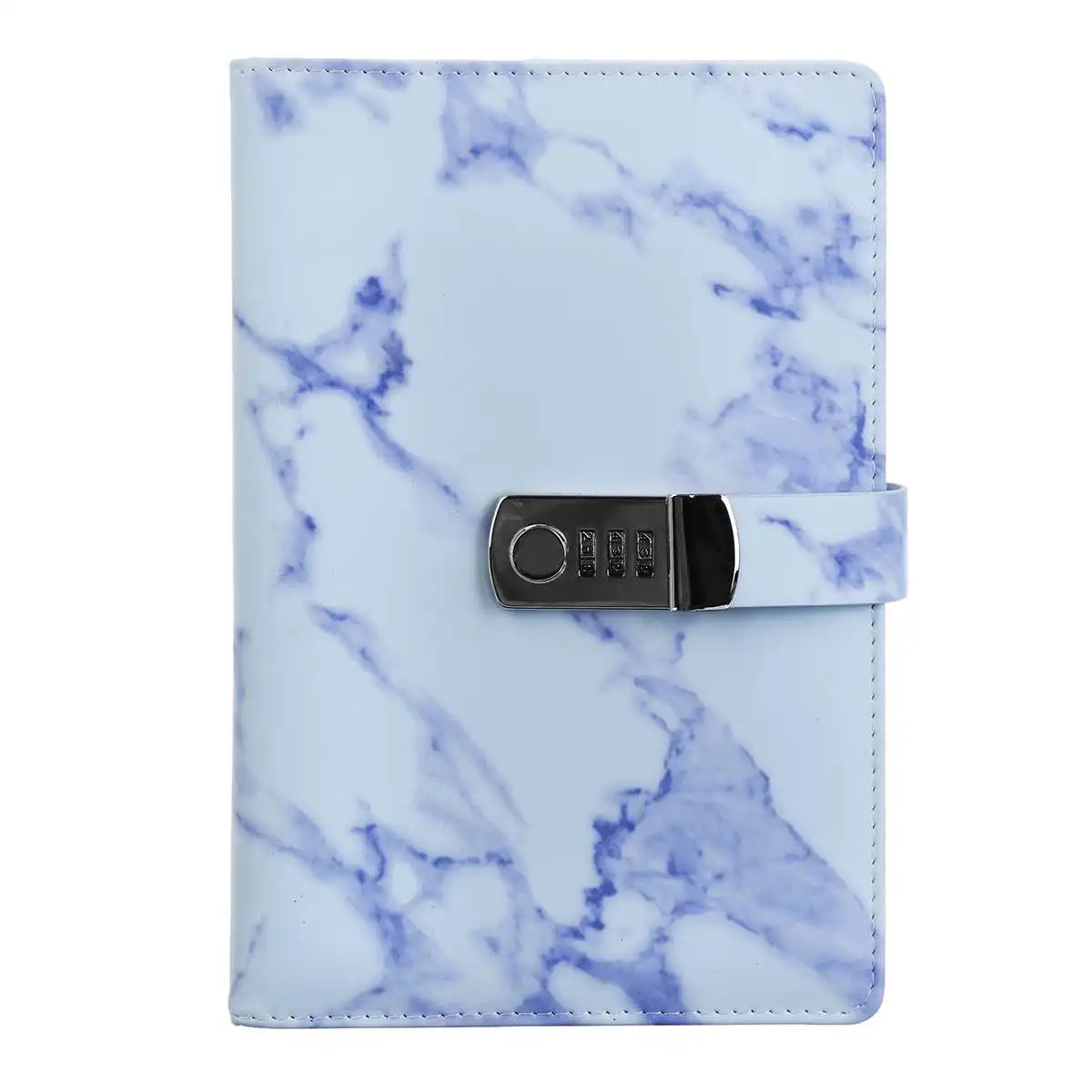 Unique Products Meeting Organizer Notebook 2021 A5 Password Notebook With Lock Marble Notebook