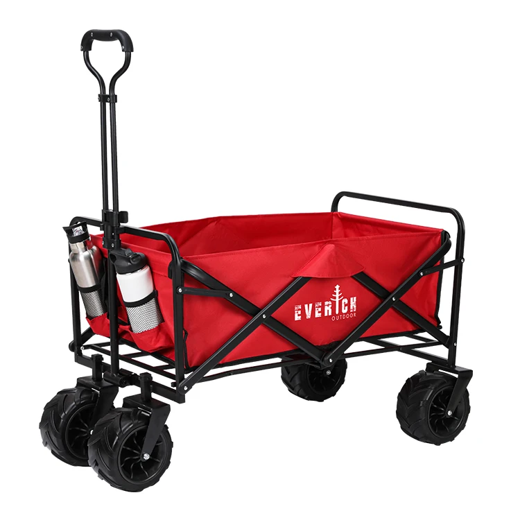 2024 Everich Portable Folding Wagon Cart: Versatile Wagon for Beach and Garden Use