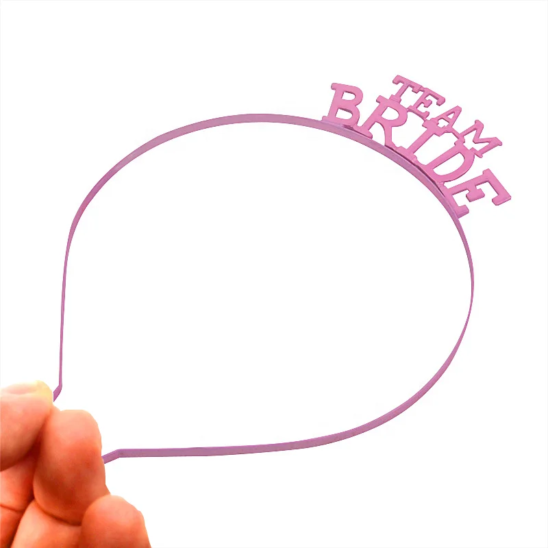 best seller Alloy Team bride headband bachelorette party supplies hair accessories team bride tiara