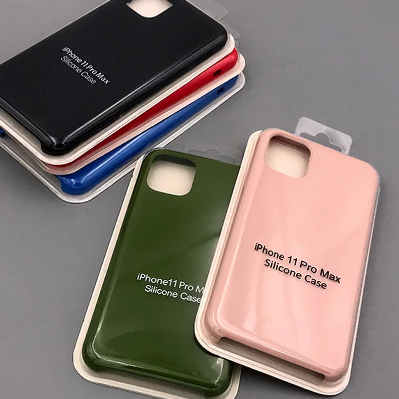 Высококачественный мягкий чехол из жидкого силикона для Apple Iphone 13 Pro Max телефона с оригинальным логотипом ТПУ мобильного