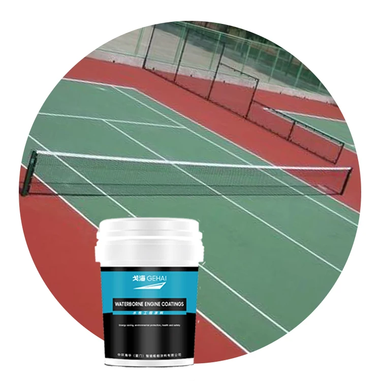 
tennis court synthetic spray flooring paint 