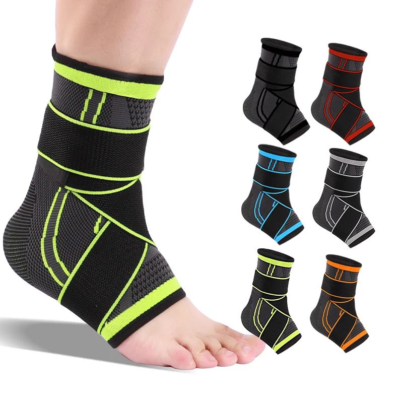 3024# High Quality  Sports Protector Ankle Support Wraps Straps for  Ankle Support Brace