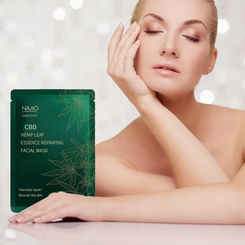 
Private Label OEM Anti Aging Moisturizing Nathural Private Label Korean Skin Care Face CBD Mask 