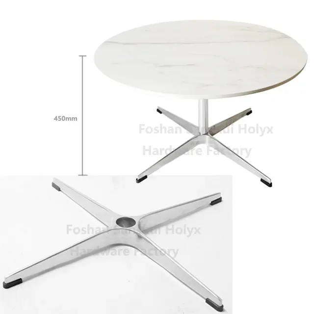 Modern Industrial Table Bases Metal Coffee Dining Table Legs For Top Square/Round Table