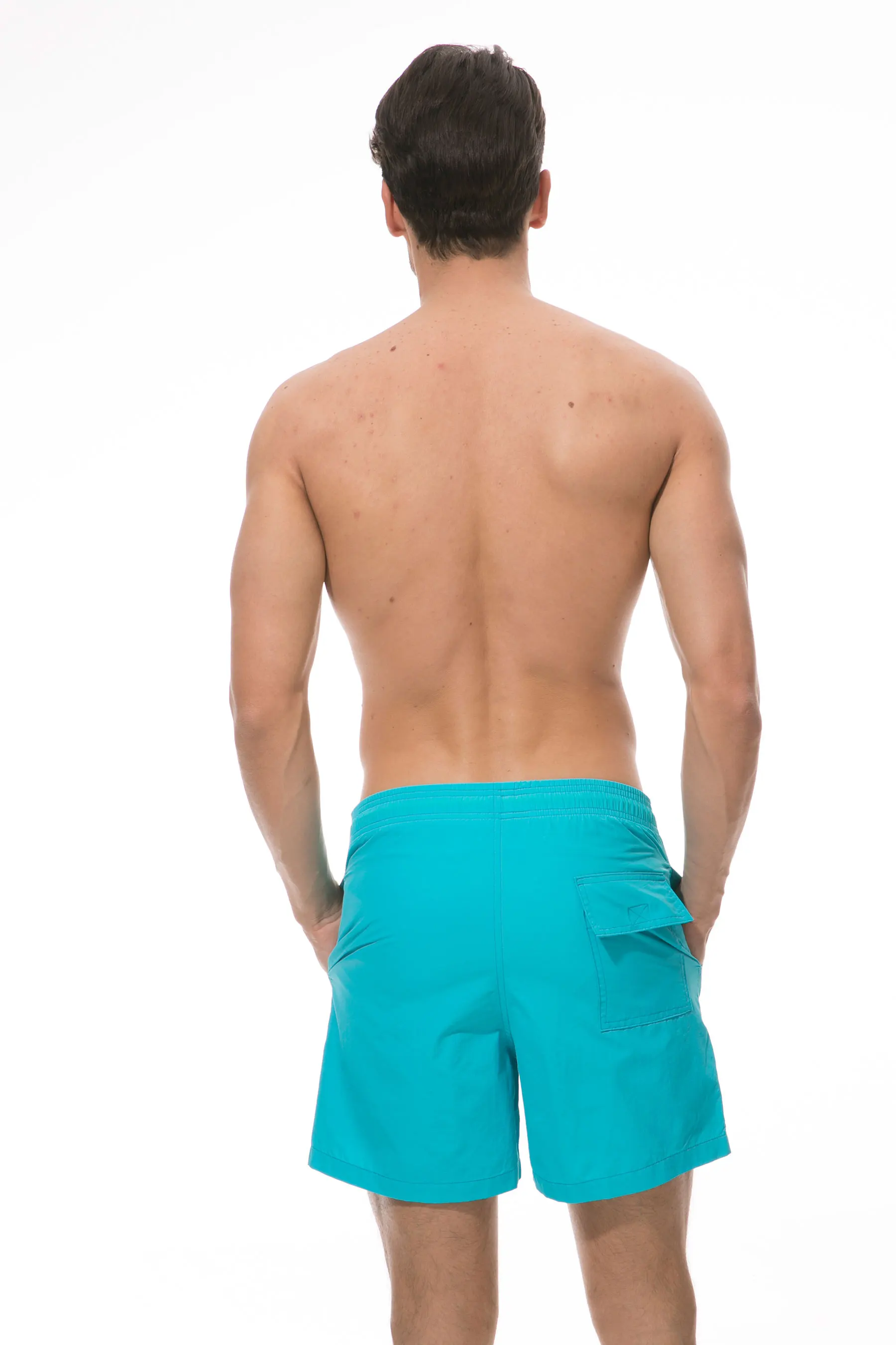 2022 BSCI Men Waterproof Surf bathing Beach Swim Shorts men Swimming shorts trunks mens swim shorts