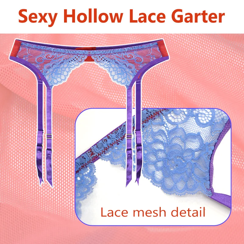 Manufacturer Wholesale Lace Lingerie Sexy Underwear Thin Breathable Large Cup Bra And Briefs Set