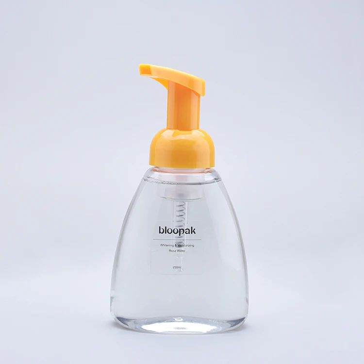 Hot sales 30ml 50ml 100ml plastic foam bump bottle empty foaming soap bottles