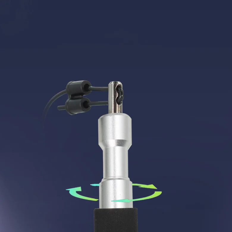 Aluminum Speed Jump Rope Cable Steel Wire Rope Anti-slip Handles Ultra Fast Ball Bearing Skipping