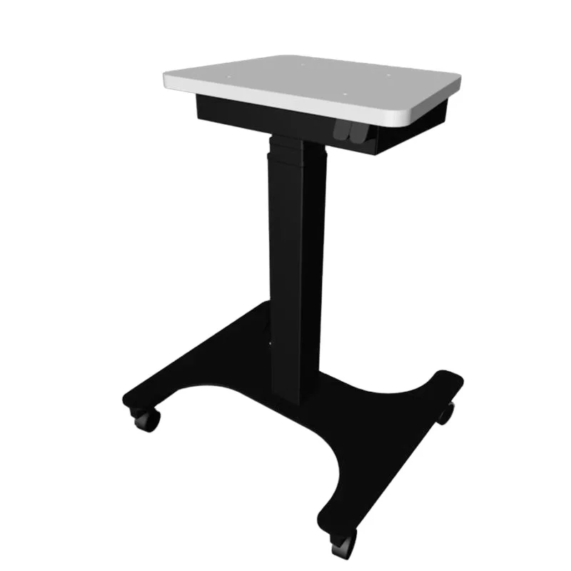 Mobile Medical Equipment Cart for Vision Screening Device and Facial Skin Detector Device Motorized