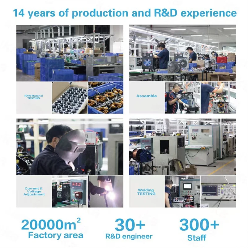 ARC 350 high duty cycle igbt inverter 400A dc welder machine With over-voltage over-cur-rent and over-heated protection