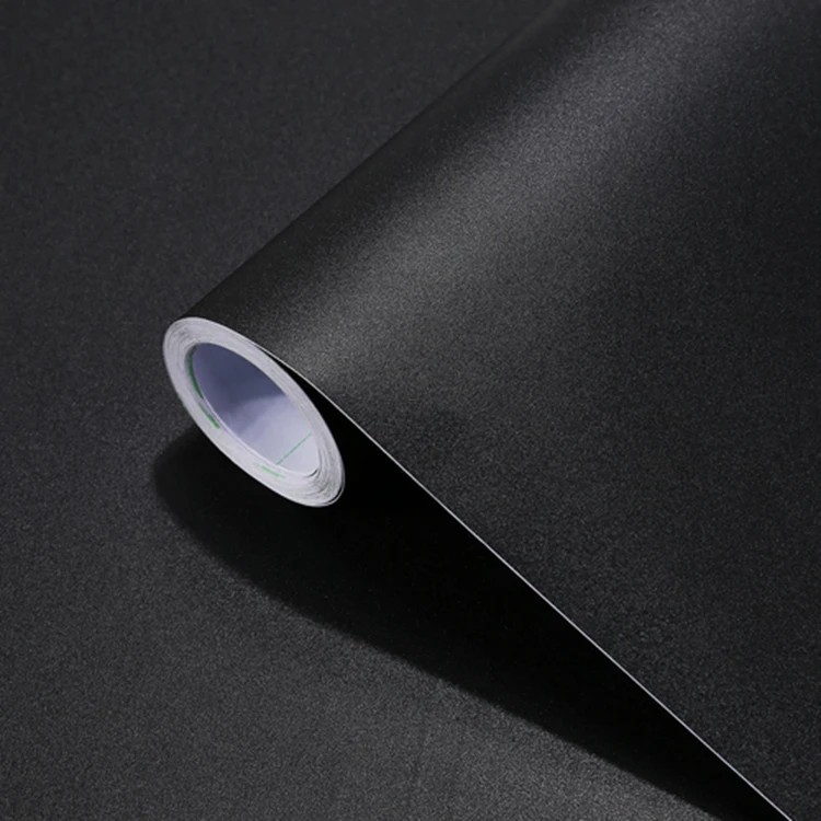 Bedroom Pvc Decorative Office Self Adhesive Black Wallpaper