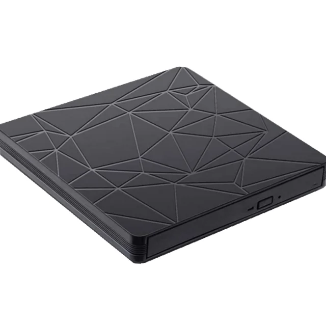 Portable USB 3.0 and Type-c Port Dvd-Rw CD-Rw Drive Burner Compatible Win 11 Laptop Desktop iMac Disc Player External CD Burner