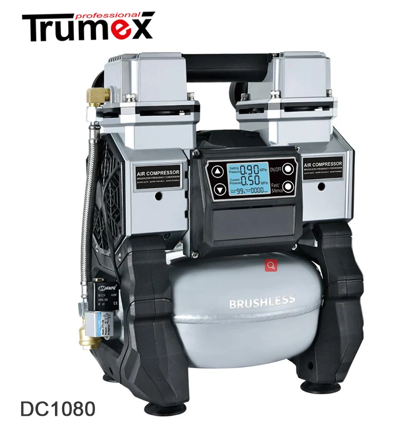 5L tank Mini Air Compressor 24V 65L/MIN for Woodworking