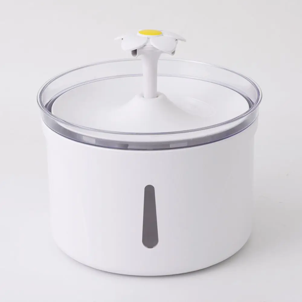 PC Circulating Flow Silent Dog Cat Pet Feeder Fountain Auto Smart Water Dispenser Filter Fountain For Pet Accessories