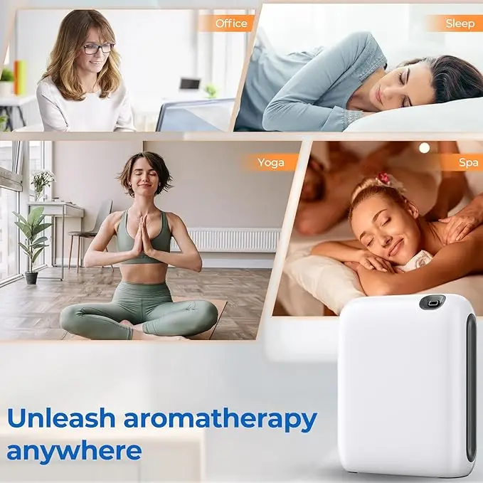 Wall Mounted Mini Smart Long Battery Life 200ML Essential Oil OV-2 Factory Direct Sale Scent Aroma Diffuser Machine