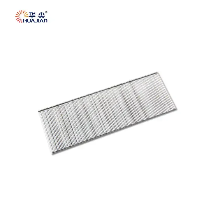 Chinese Factory 18 Gauge Silver Finishing Brad Nails for Furniture  F Steel Nails Series  Pneumatic Nailer